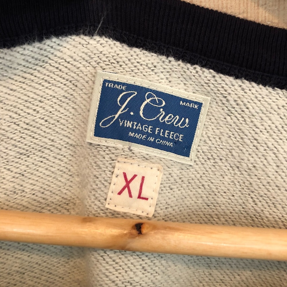 JCrew Raglan Terry Sweatshirt - Picture 3 of 5